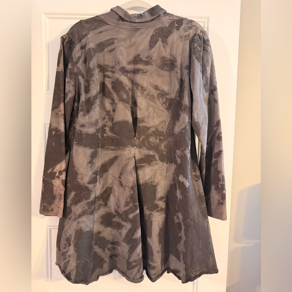 Testimony Los Angeles Watercolor Gray Jacket/Blazer Size Large - Picture 3 of 6